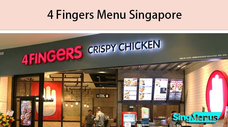 4 Fingers Menu Singapore
