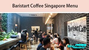 Baristart Coffee Singapore Menu