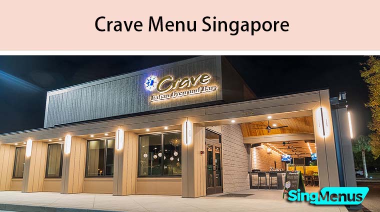 Crave Menu Singapore