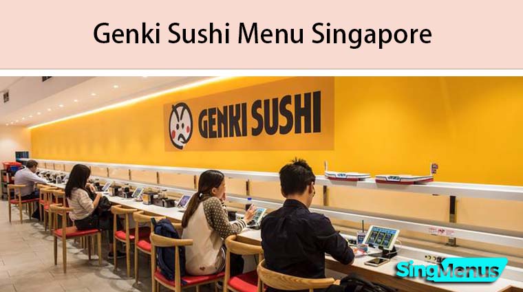 Genki Sushi Menu Singapore