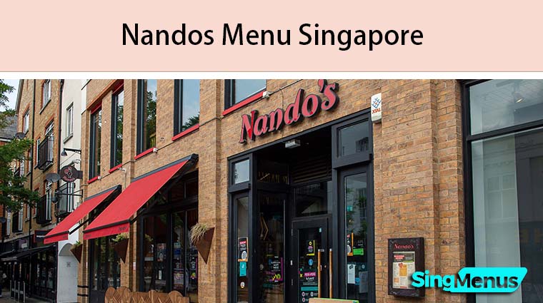 Nandos Menu Singapore