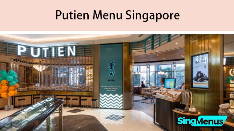 Putien Menu Singapore