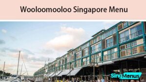 Wooloomooloo Singapore Menu